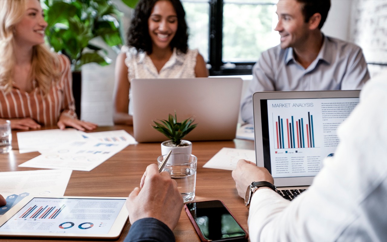 people working in an office environment