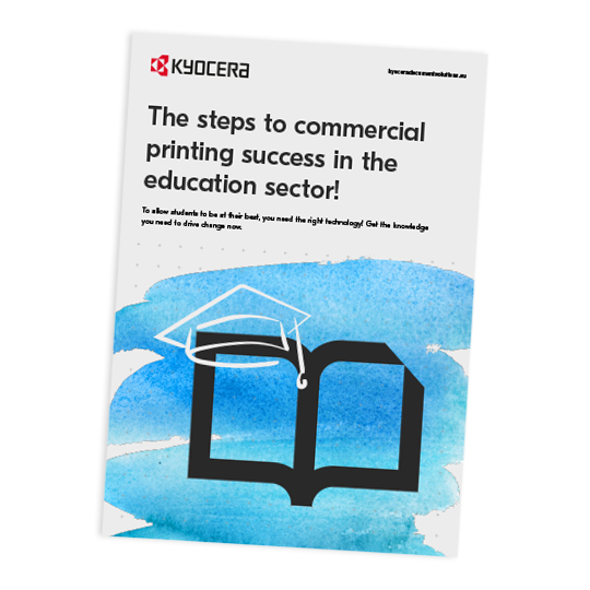 Commercial printing for the education sector